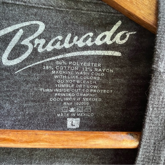 Red Hot Chili Peppers Graphic Band Tshirt. Heathered Charcoal Bravado. Large - Picture 6 of 9